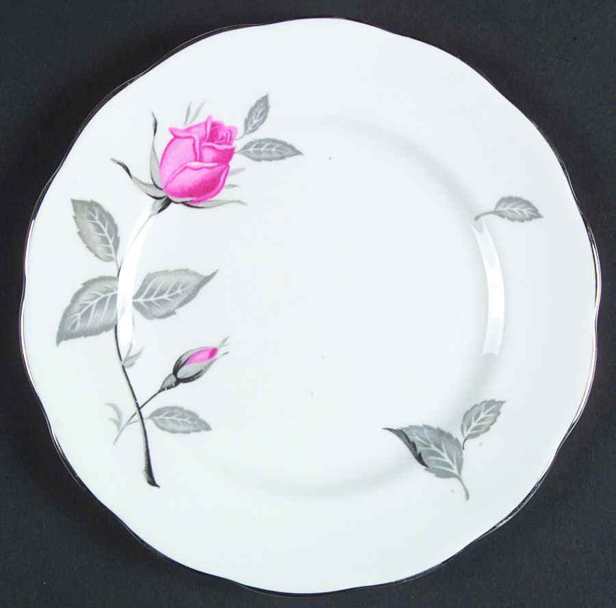 Trent Rose Bread & Butter Plate by Royal Albert-1