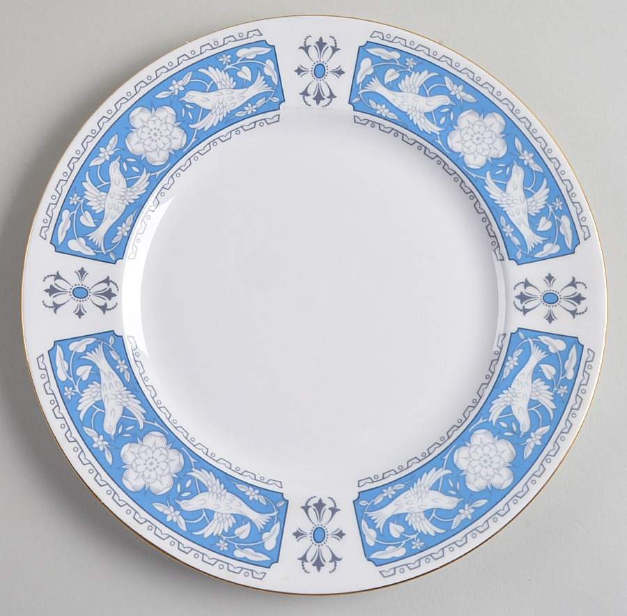 Tudor Rose Salad Plate by Royal Albert-1
