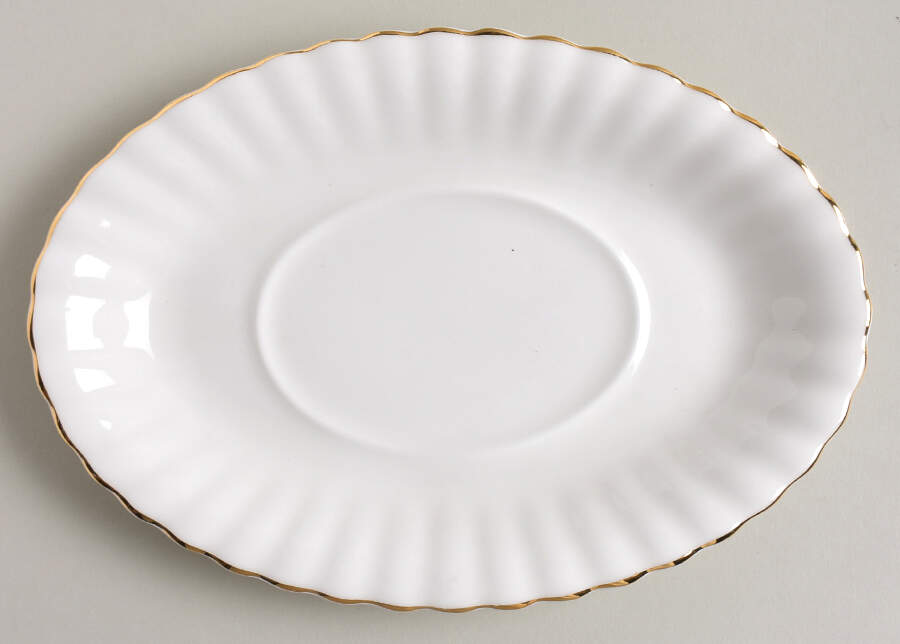 Val D'Or Underplate for Gravy Boat by Royal Albert-1