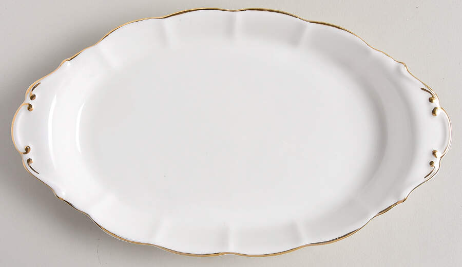 Val D'Or Tray for Creamer & Sugar with Lid by Royal Albert-1