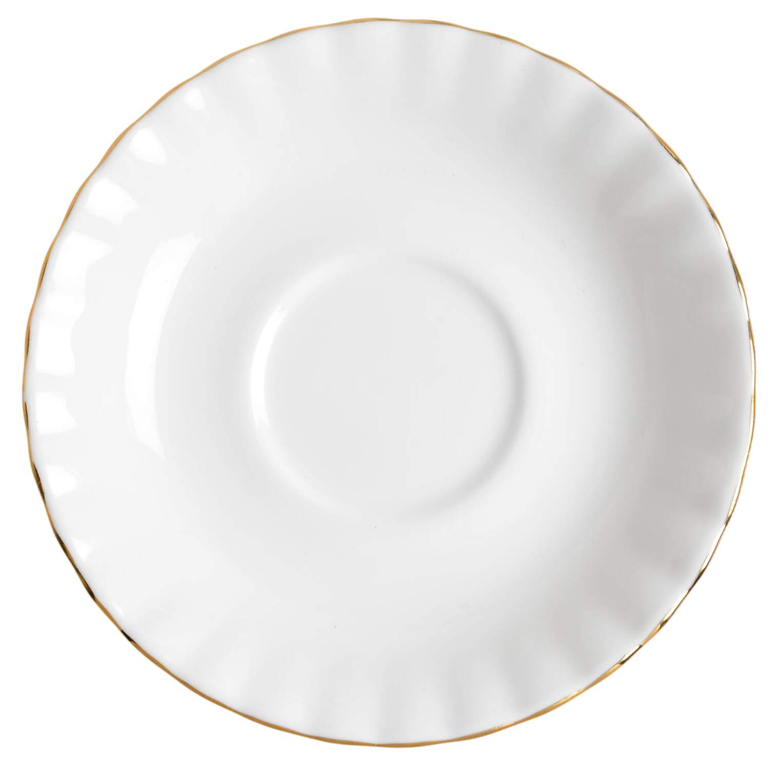 Val D'Or Saucer for Footed Cup by Royal Albert-1