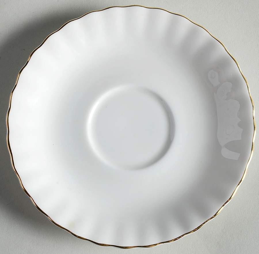 Val D'Or Saucer for Footed Demitasse Cup by Royal Albert-1