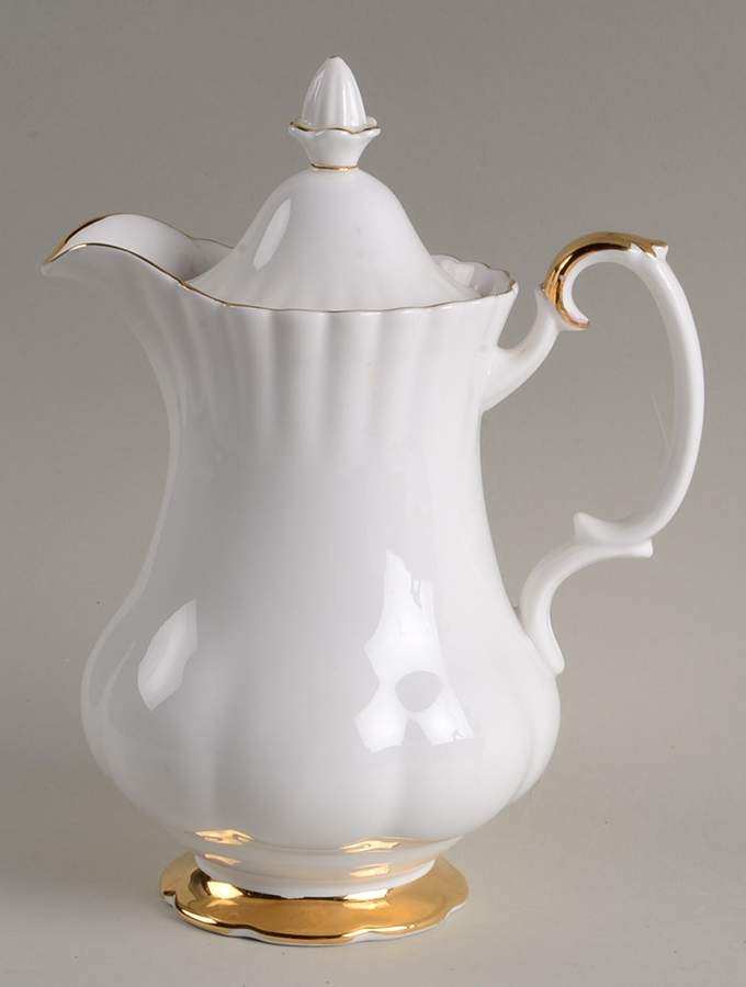 Val D'Or Hot Water Jug & Lid by Royal Albert-1