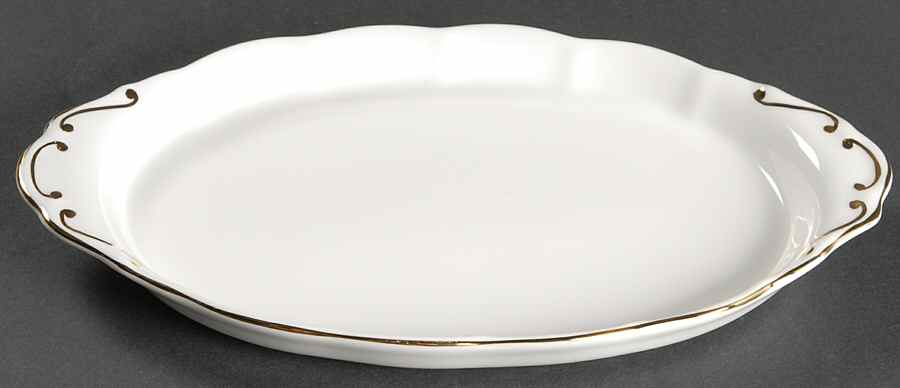 Val D'Or Tray for Creamer & Sugar with Lid by Royal Albert-1