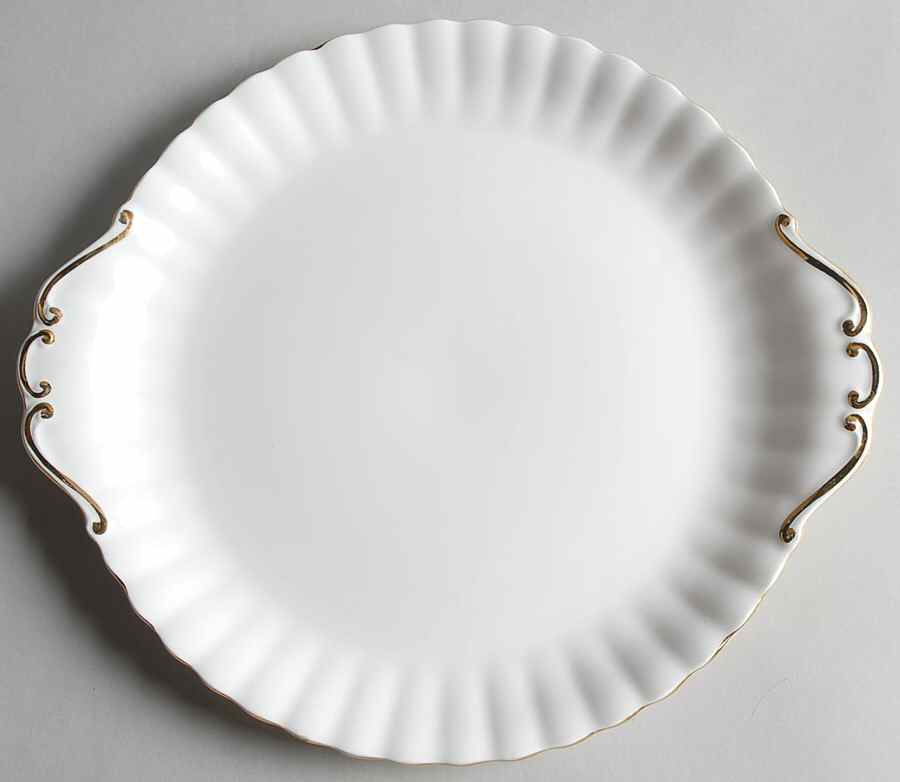 Val D'Or Handled Cake Plate by Royal Albert-1
