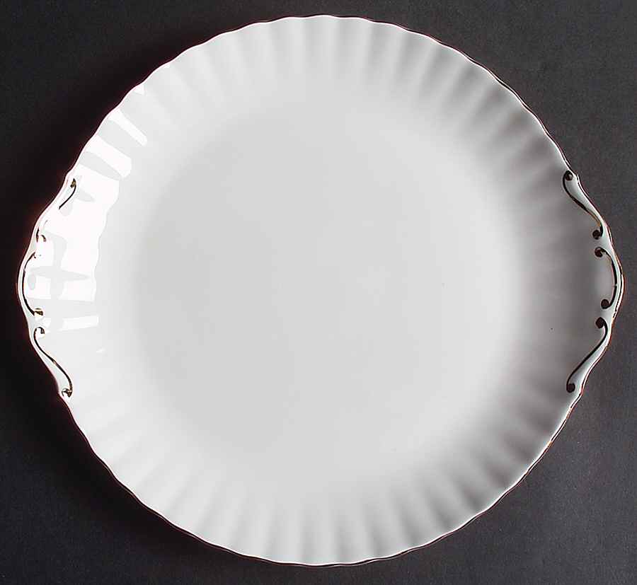 Val D'Or Handled Cake Plate by Royal Albert-1
