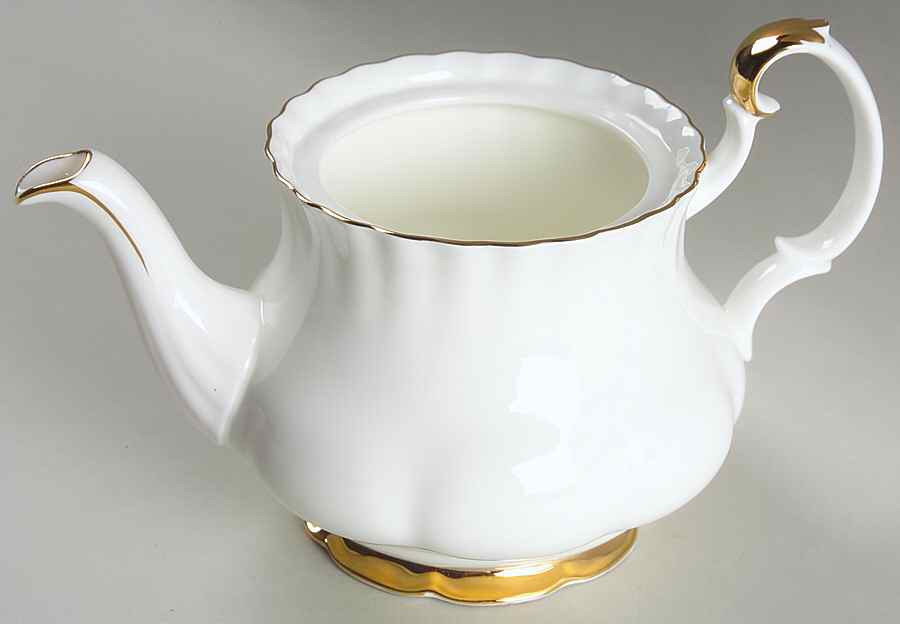 Val D'Or Mini Teapot No Lid by Royal Albert-1