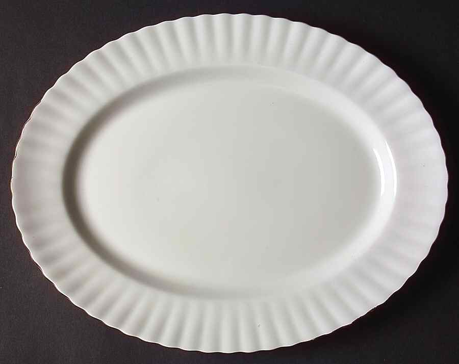 Val D'Or 13" Oval Serving Platter by Royal Albert-1