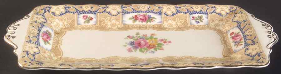 Valentine Tray for Creamer & Sugar with Lid by Royal Albert-1