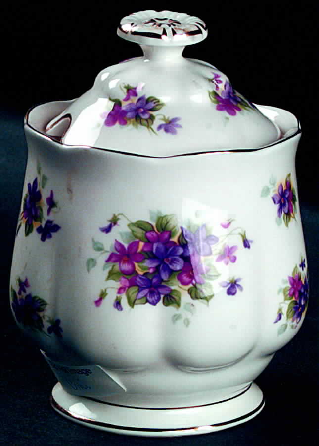 Violetta Marmalade & Lid by Royal Albert-1