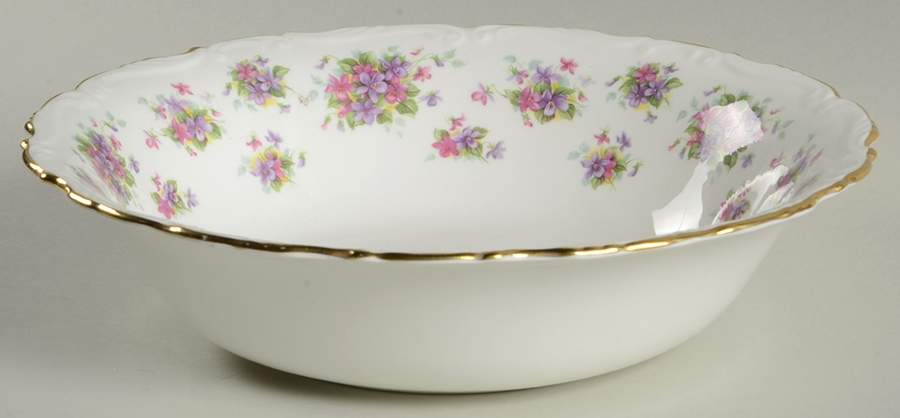 Violetta 9" Round Vegetable Bowl by Royal Albert-1