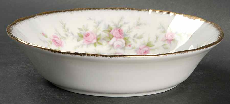 Victoriana Rose (Elizabeth Shape) Fruit/Dessert (Sauce) Bowl by Royal Albert-1