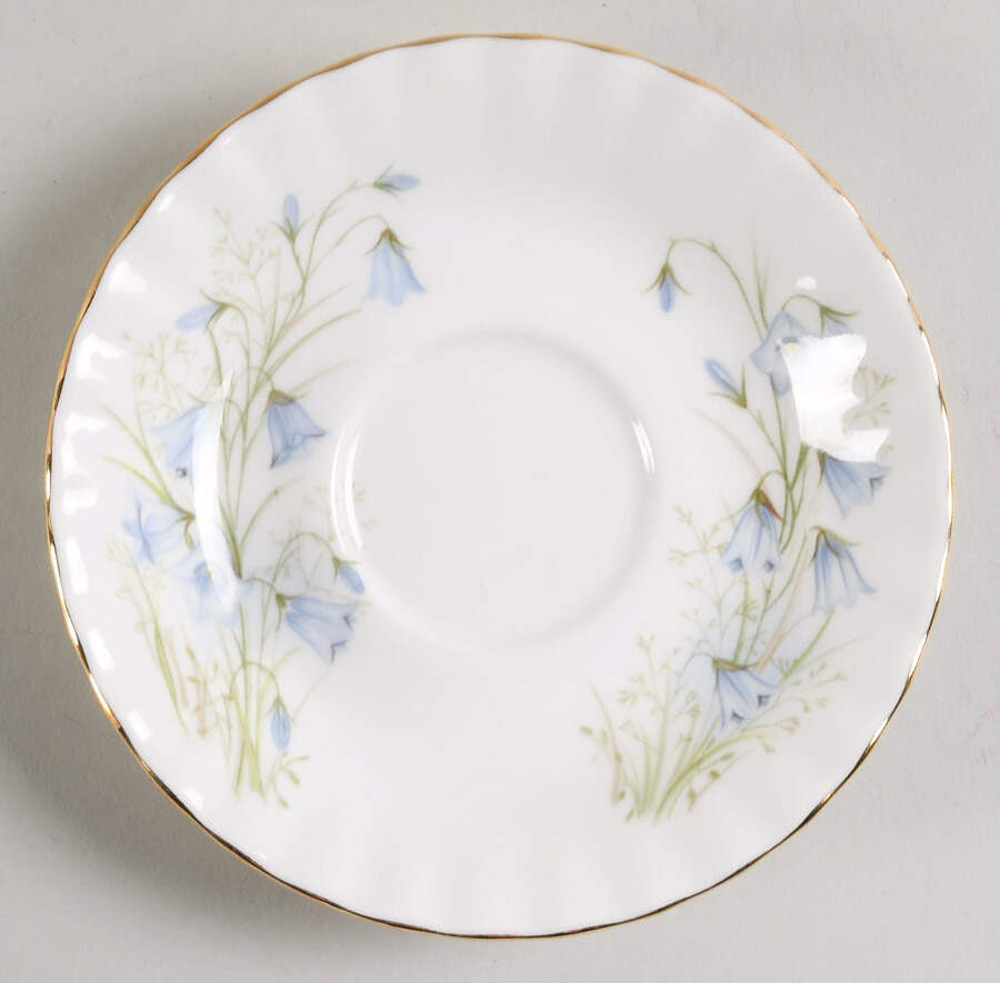 Wild Flower of The Month Saucer for Footed Cup by Royal Albert-1