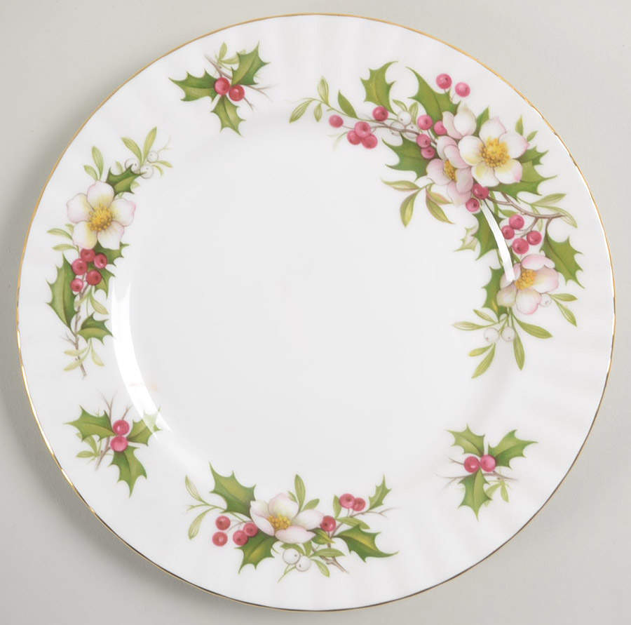 Winter Garden Salad Plate by Royal Albert-1