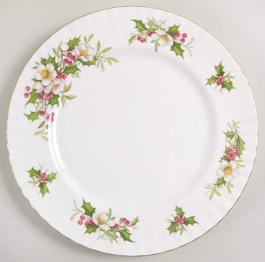 Winter Garden Dinner Plate by Royal Albert-1