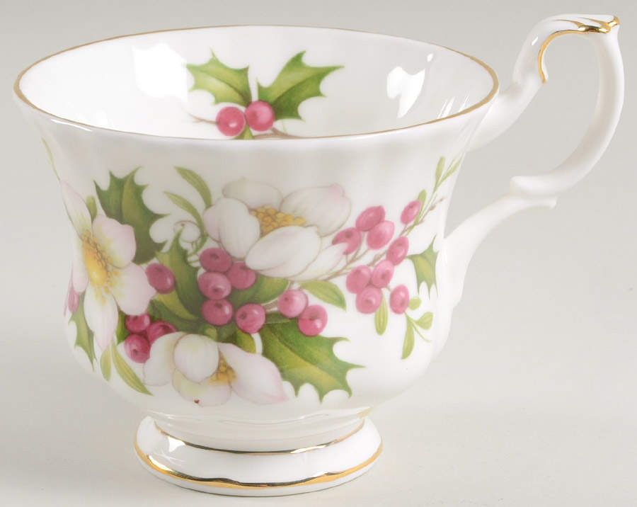 Winter Garden Footed Cup by Royal Albert-1