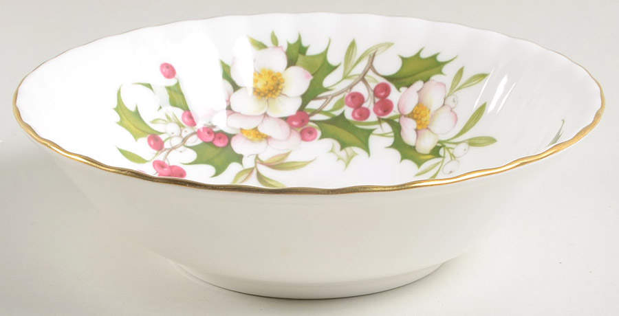 Winter Garden Coupe Cereal Bowl by Royal Albert-1