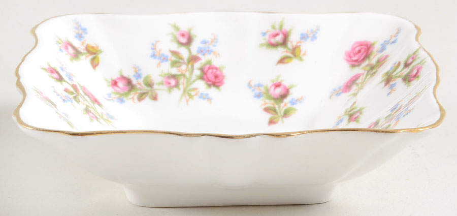 Winsome (White Background) Small Square Sweet Meat Dish by Royal Albert-1