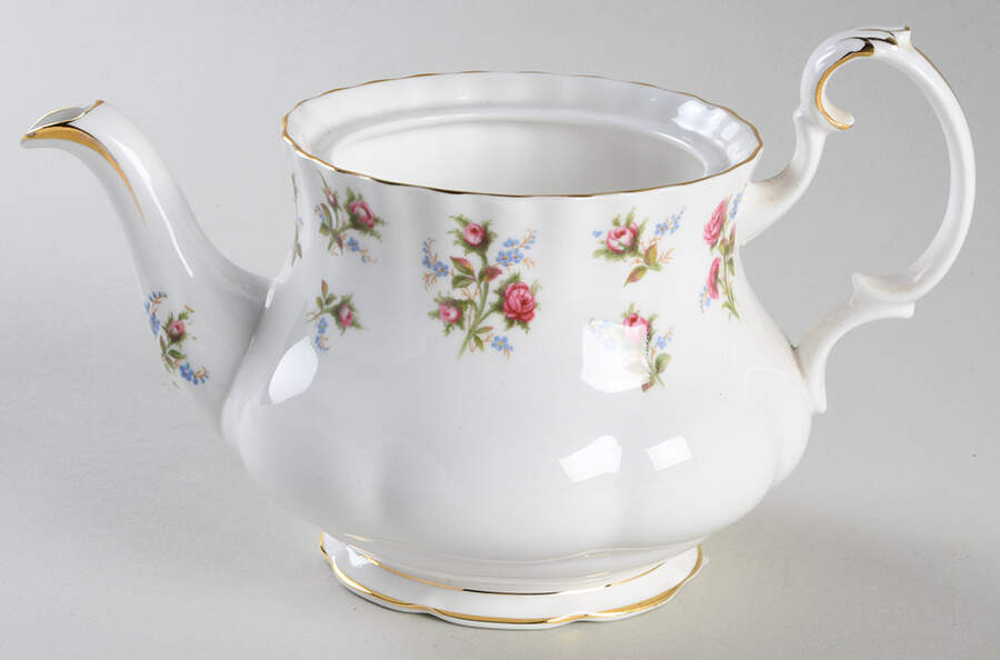 Winsome (White Background) Mini Teapot No Lid by Royal Albert-1