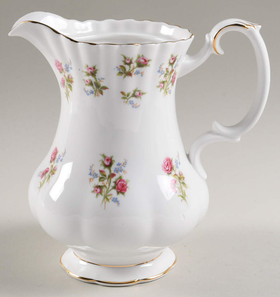 Winsome (White Background) Hot Water Jug No Lid by Royal Albert-1