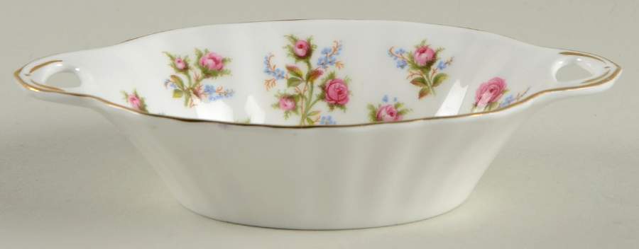 Winsome (White Background) Oval Sweet Meat Dish by Royal Albert-1