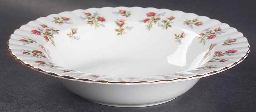 Winsome (White Background) Rim Soup Bowl by Royal Albert-1