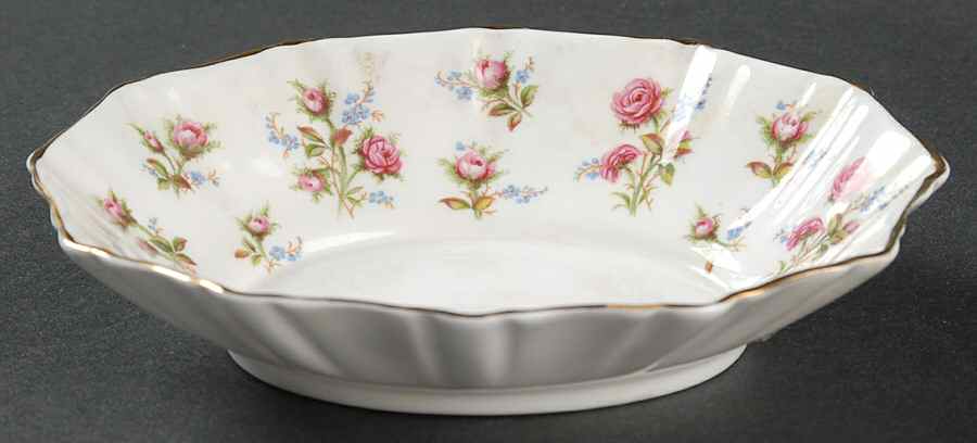 Winsome (White Background) 5" Oval Sweet Meat Dish by Royal Albert-1