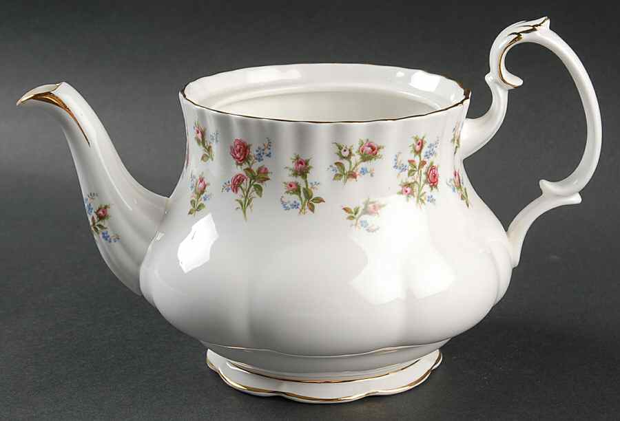 Winsome (White Background) Small Teapot No Lid by Royal Albert-1