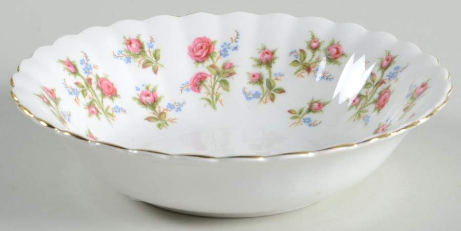 Winsome (White Background) Fruit/Dessert (Sauce) Bowl by Royal Albert-1