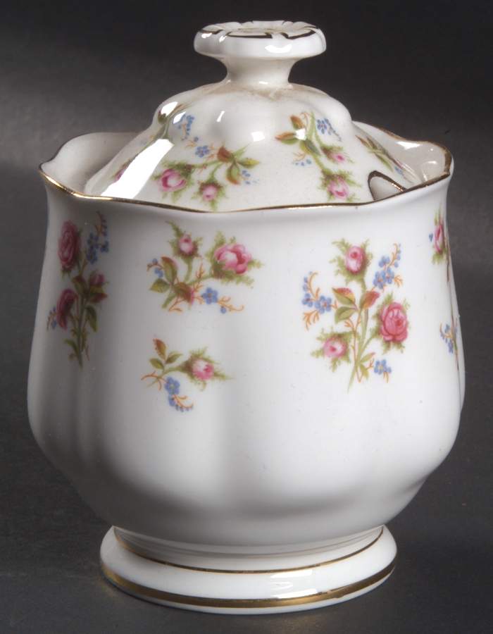 Winsome (White Background) Jam/Jelly & Lid by Royal Albert-1
