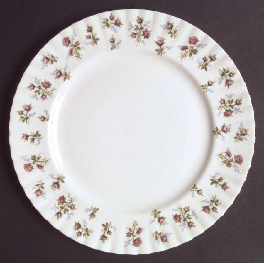 Winsome (White Background) Dinner Plate by Royal Albert-1