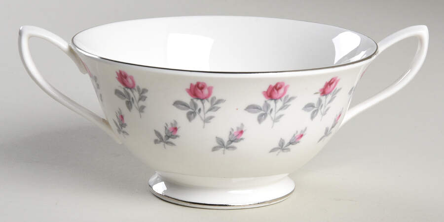 Winsome Footed Cream Soup Bowl by Royal Albert-1