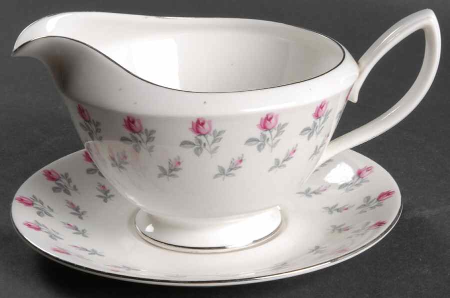 Winsome Gravy Boat & Underplate by Royal Albert-1