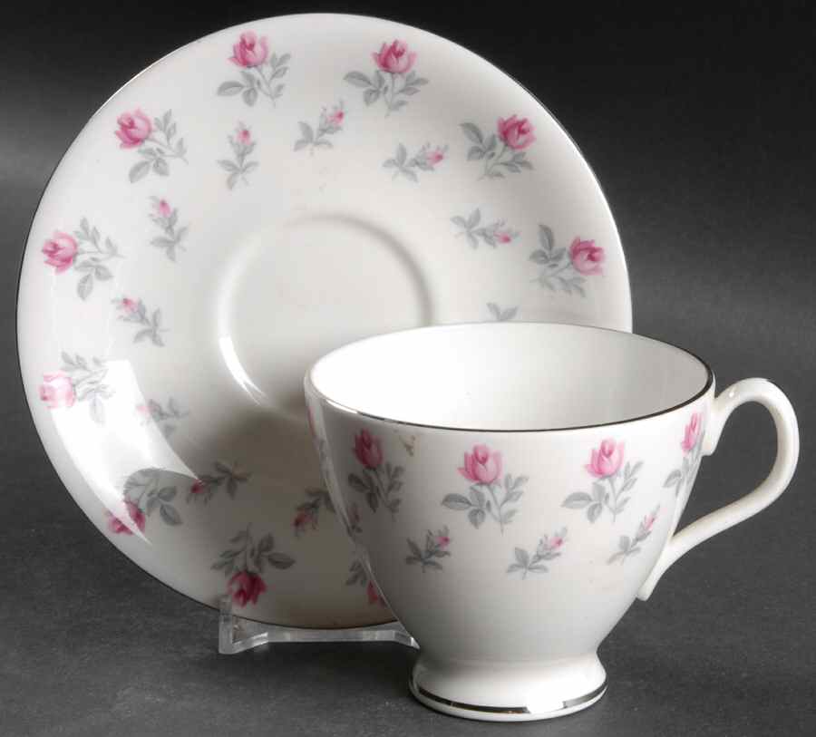 Winsome Footed Cup & Saucer Set by Royal Albert-1