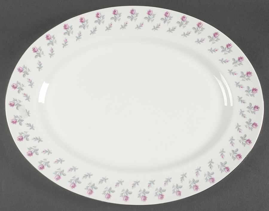 Winsome 15" Oval Serving Platter by Royal Albert-1