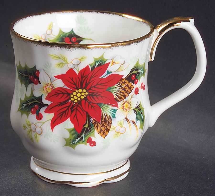 Yuletide (Fluted and Ribbed) Mug by Royal Albert-1