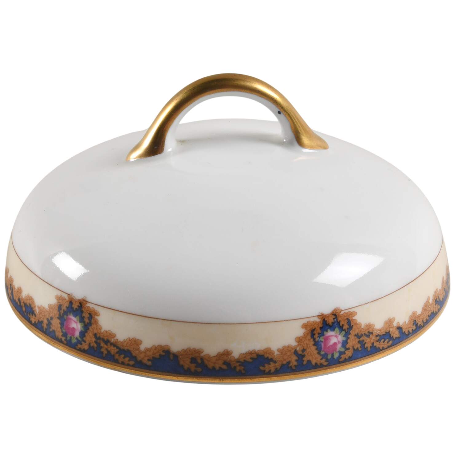 Beverly Lid for Round Butter by Royal Bayreuth-1