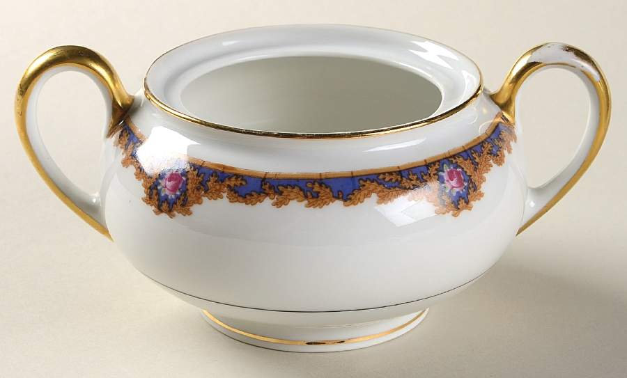 Beverly Sugar Bowl No Lid by Royal Bayreuth-1