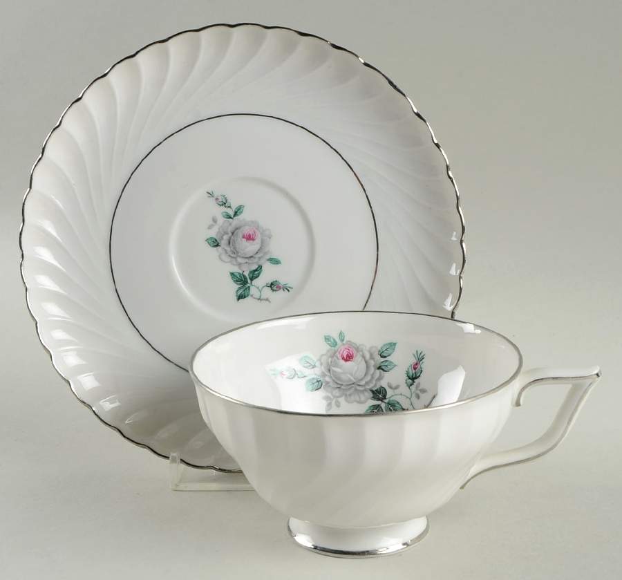 Carmen Footed Cup & Saucer Set by Royal Bayreuth-1