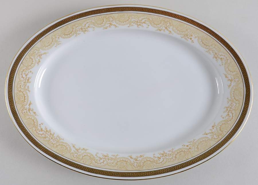 Chantilly 14" Oval Serving Platter by Royal Bayreuth-1