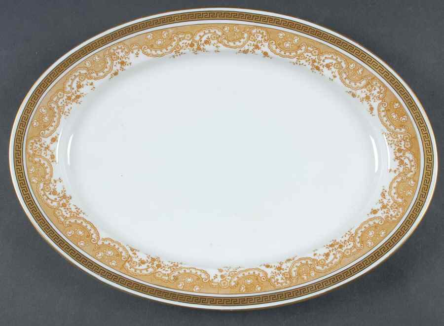 Chantilly 11" Oval Serving Platter by Royal Bayreuth-1