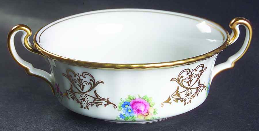 Chatham Flat Cream Soup Bowl by Royal Bayreuth-1