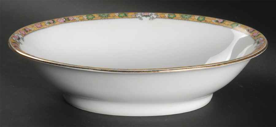 The Dover 9" Oval Vegetable Bowl by Royal Bayreuth-1