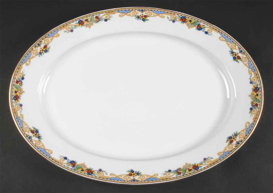 Fairmount 16" Oval Serving Platter by Royal Bayreuth-1