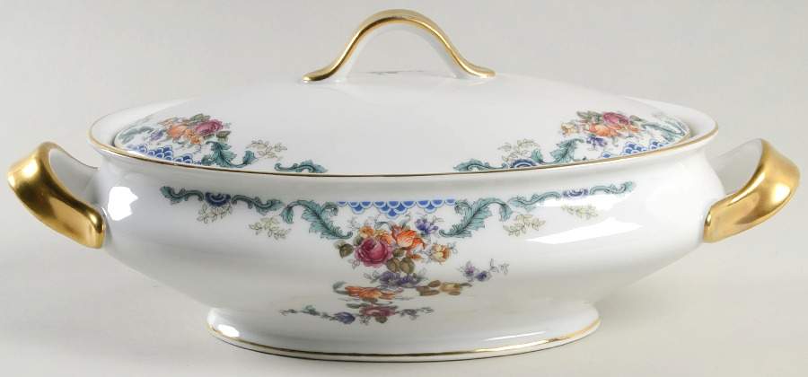 Franklin Oval Covered Vegetable by Royal Bayreuth-1