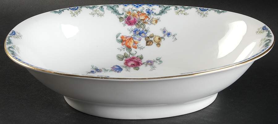 Franklin 9" Oval Vegetable Bowl by Royal Bayreuth-1