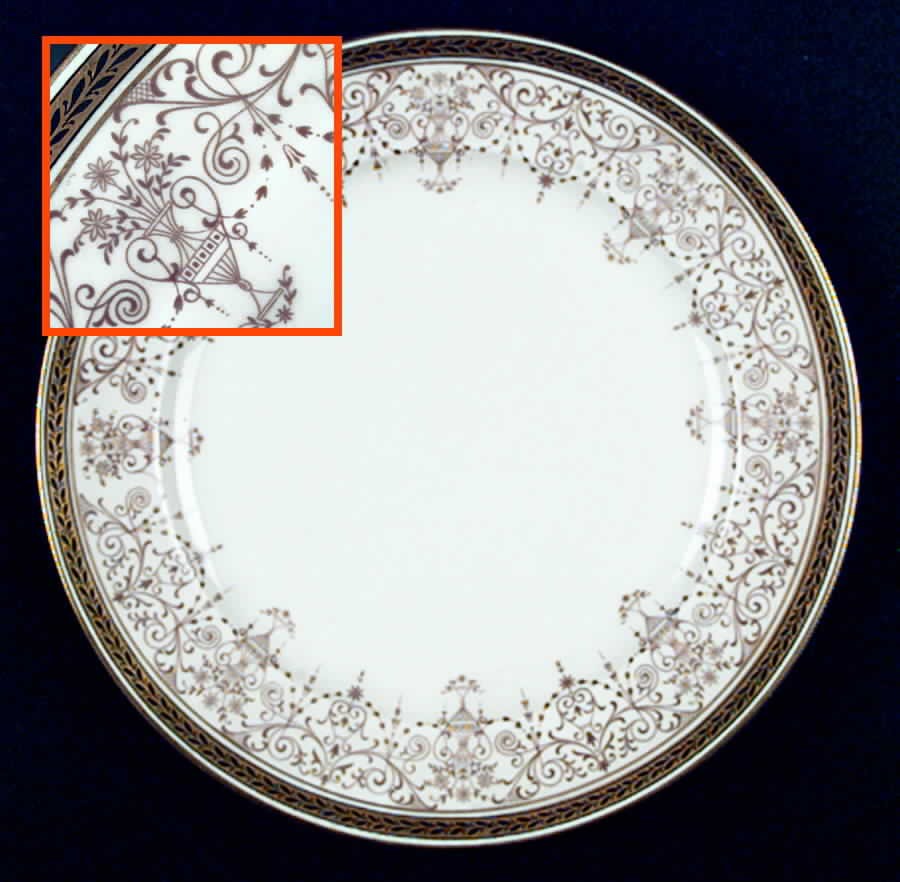 The Lady Hamilton Salad Plate by Royal Bayreuth-1