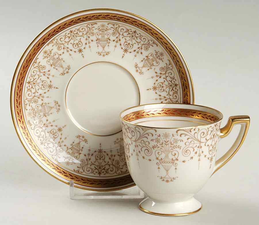The Lady Hamilton Footed Demitasse Cup & Saucer Set by Royal Bayreuth-1