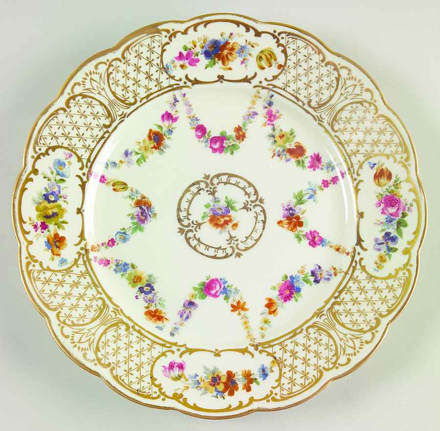 Marie Antoinette Salad Plate by Royal Bayreuth-1