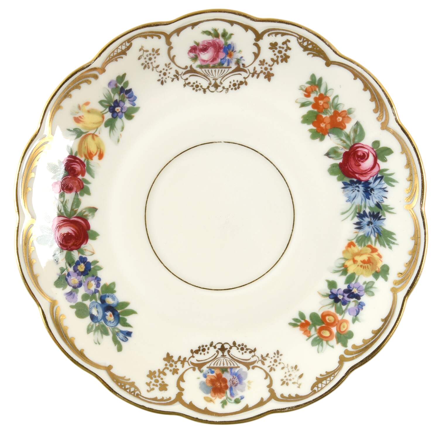 Nurenberg Saucer by Royal Bayreuth-1